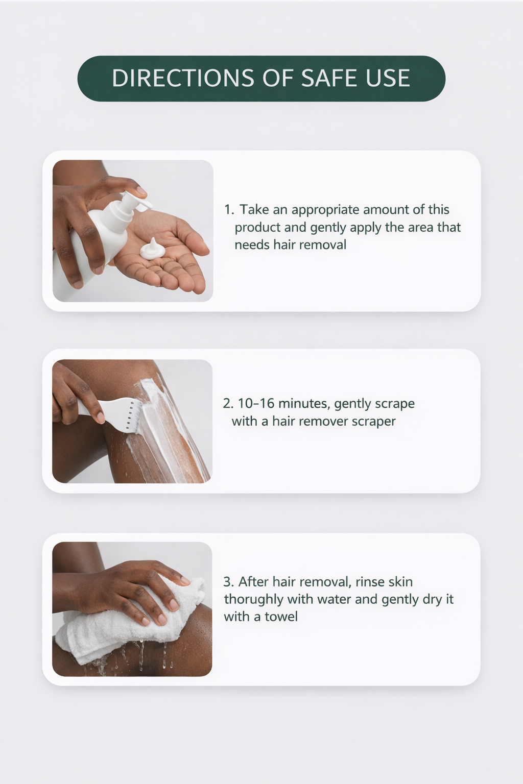 Spray on Hair Remover