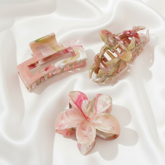 3 Piece Hair Clip Set